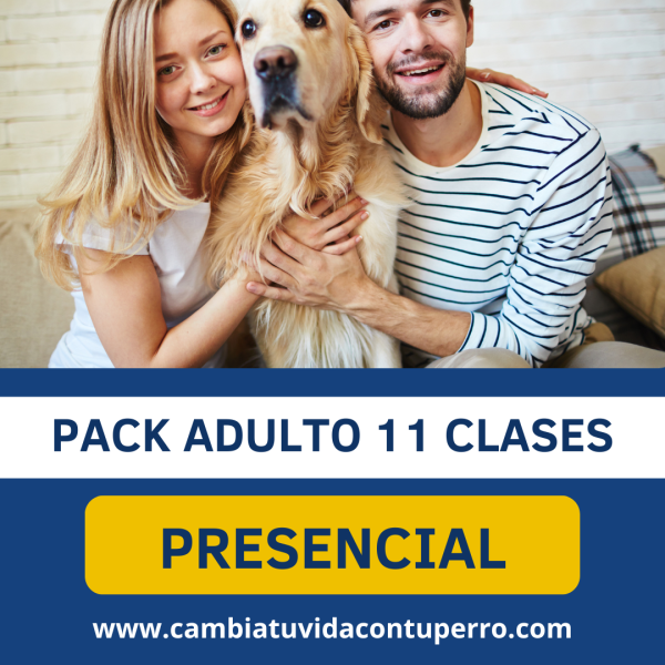 PACK BÁSICO ADULTOS CAMBIA TU VIDA CON TU PERRO